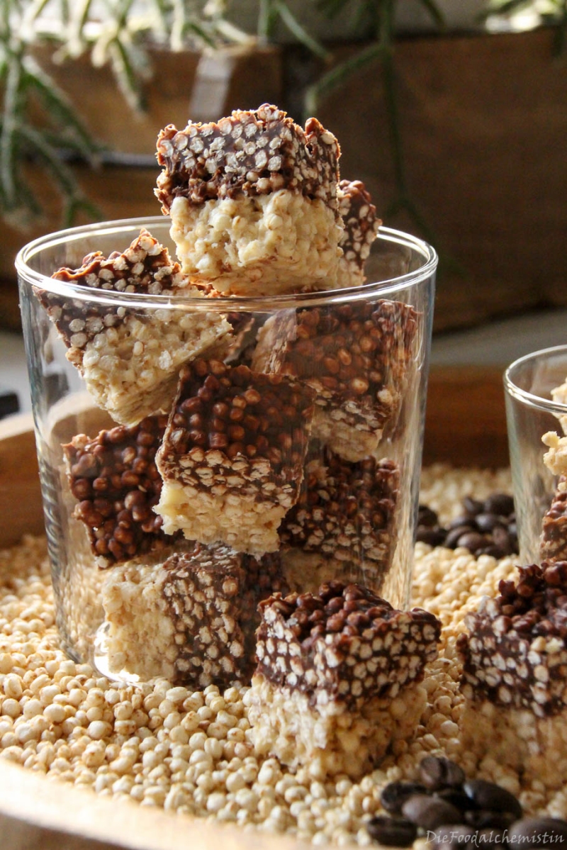Gepuffte Schoko Quinoa Bits – DieFoodalchemistin