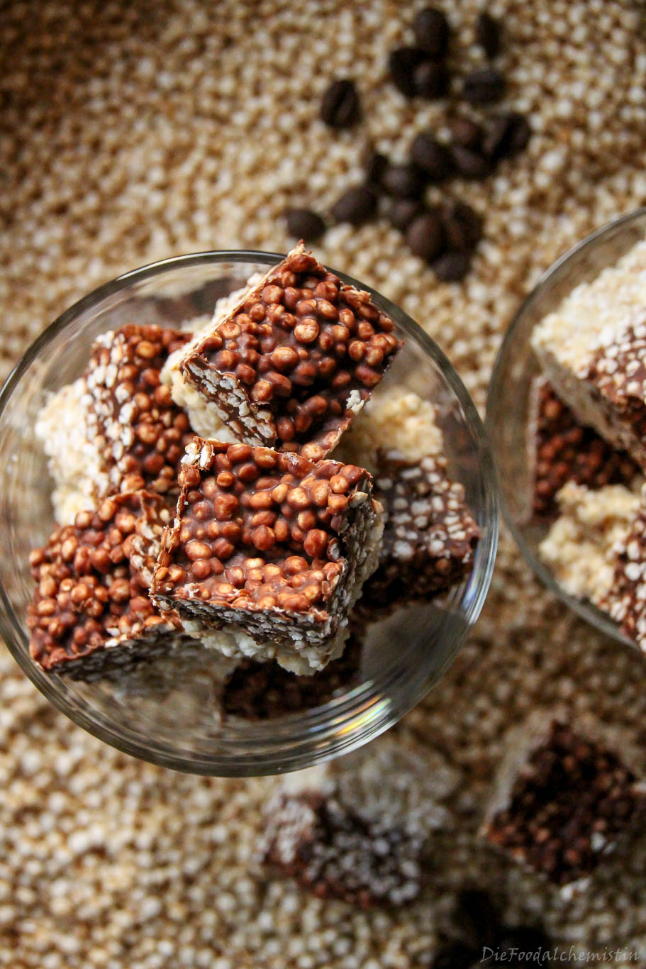 Gepuffte Schoko Quinoa Bits – DieFoodalchemistin